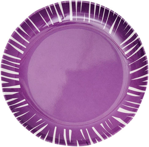 French Bull Assorted Plates-6 Piece Set-Melamine Dinnerware, Serving, Party, Platter, Dish, 6" Fringe Appetizer