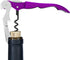 True TrueTap Metallic Purple Double Hinged Waiters Corkscrew, Stainless Steel Wine Key with Foil Cutter 4.75x0.5x1