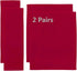 Counting Mars 2 Set Replacement Cover Canvas for Directors Chair, 20cm X 52cm + 52cm X 42cm, Red