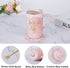 She believed She Could So She Did Mug, Graduation Gift for Her, Inspirational Spiritual Motivational Congratulations Gifts for Women, Gift for Mothers Day, Birthday, Christmas 14 Oz Pink Marble Mug