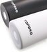 TOPOKO 25oz Hydro Double Wall Flask Stainless Steel Water Bottle, Bite Valve Top, Vacuum Insulated, Sweat Proof, Leak Proof Sports Thermos. Standard Mouth 25oz, BPA-Free, Keep Cold 24 Hours (Black)