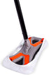 Dust Cleaning Sweeper Mopping - Orange and Grey Durable Mop Set - Lightweight - Great for Kitchen, Home, Garage and Office - Hardwood Tile Laminate Floor Cleaner - Removable Slipper