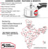 HAWKINS Classic CL15 1.5-Liter New Improved Aluminum Pressure Cooker, Small, Silver
