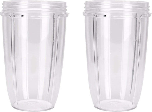 Replacement Cup Compatible with Nutribullet Replacement Parts 24 oz for Nutri Bullet 600W and 900W, Pack of 2