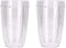 Replacement Cup Compatible with Nutribullet Replacement Parts 24 oz for Nutri Bullet 600W and 900W, Pack of 2