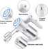 Hand Mixer, LINKChef Hand Mixer Electric 5 speed beater for Whipping + Mixing Cookies, Brownies, Cakes, Dough, Batters, Meringues & More