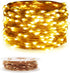 ER CHEN Fairy Lights Plug in, 33Ft/10M 100 LED Starry String Lights Outdoor/Indoor Waterproof Copper Wire Decorative Lights for Bedroom, Patio, Garden, Party, Christmas Tree (Warm White)