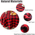 YAD 55 Inch Buffalo Plaid Round Tablecloth Checkered Round Table Cover for Christmas Decor Wedding Kitchen Dinning Room Party Home Picnic (Red and Black, Round 55") (RED)
