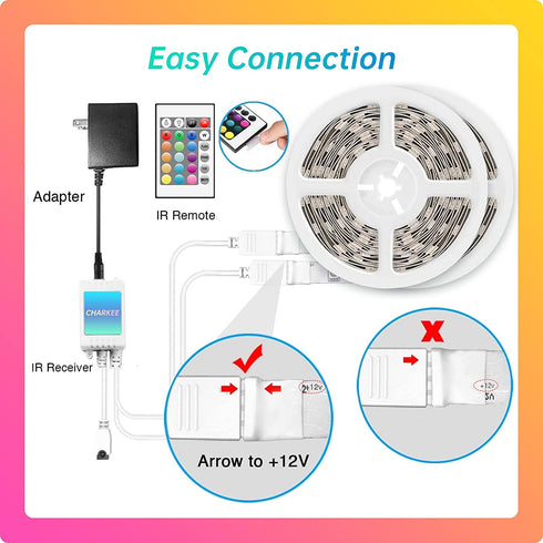 50ft LED Strip Lights Bluetooth ,Sync Music Color Changing LED Lights Strip,SMD 5050 Flexible LED Tape Light with Remote/Phone Control,Bluetooth LED Strips Light for Bedroom,Indoor,DIY (APP+ Remote?