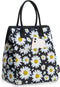 JOYHILL Thermal Lunch Bag Women, Insulated Lunch Box, Adult Reusable Lunch Tote Bag, Water Resistant Leakproof Cooler Lunch Box for School, Work, Picnic and Travel, Daisy