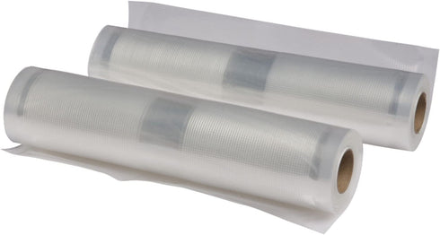 Nesco VS-03R Rolls Food Vacuum Sealer Bags, 7.87 inch x 19.70 feet, Clear, 2 Count