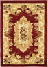 Unique Loom Versailles Collection Traditional Classic Floral Motif Area Rug (2' 2 x 3' 0 Rectangular, Burgundy/ Ivory)