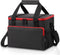 Adult Lunch Box for Men & Women Insulated Lunch Bag with Adjustable Shoulder Strap, Leak Proof Reusable Lunch Cooler Tote Bag for Office work, Picnic and Outdoor (Black)