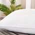 PHF 100% Cotton Jacquard Euro Sham, 26" x 26", Set of 2, Home Decorative Euro Throw Pillow Covers for Couch Sofa Bed, No Filling, White
