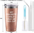 My Favorite Child Gave Me This Cup Travel Tumbler with Lid, Mom Gifts for Mom Dad Women, Birthday Mother's Day Gifts from Daughter Son Kids, 20 Oz Insulated Stainless Steel Wine Tumbler, Rose Gold
