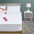 Warmtex Waterproof Mattress Protector Twin Size Cotton Terry Bed Mattress Cover Breathable Noiseless Vinyl Free White Matressprotector for Kids Adults Pets 14 Inches Deep Pocket