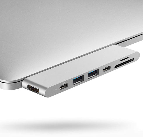 Purgo USB C Hub for MacBook Pro 13 M2 Air 2022/2021-2018, MacBook Adapter with 4K HDMI, 100W PD, 40Gbps TB3 5K@60Hz, USB-C, 2 USB 3.0 and SD/Micro Card Readers