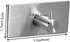 Beelee SUS 304 Stainless Steel Brushed Nickel 4-Piece Bathroom Accessory Set RUSTPROOF Towel Bar Coat Hook Toilet Paper Holder Towel Ring Wall Mount No Drilling Self Adhesive Glue