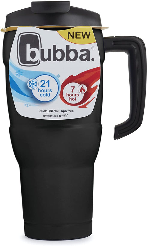 bubba Hero XL Vacuum-Insulated Stainless Steel Travel Mug, 30 oz., Licorice