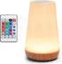 Table Lamp Touch Lamp 5 Level Dimmable Warm White Light & 13 Color Changing RGB,Nightstand Light for Bedroom,Baby Kids Room, Living Room, Office