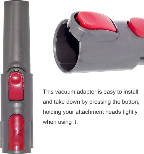 Kulykuw Horse Hair 1.25" Vacuum Brush Attachment Hose Adapter Compatible with Dyson V15 V11 V10 V8 V7 V6 Vacuum Cleaner