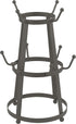 Spectrum Diversified 10676 Stripe 10 Mug Holder, Industrial Gray