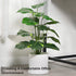 Artificial Trees for Outdoors, 30'' Artificial Green Plants Fake Tree UV Resistant Faux Plants for Indoor Outdoor Home Office Garden Decor