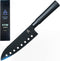 Kratos HW3 Series 7" Kitchen Chef Knife | Ultralight Weight | Meat Cutting And Cooking | Ultra Sharp Stainless Steel | Stain & Corrosion Resistant | Easy Grip Rubber Coated Handle