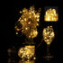 20 Pack LED Fairy Lights Battery Operated,7.2ft 20 LED Silver Wire Warm White Mason Jar Lights,Firefly Mini Led String Lights for Mason Jars Party Crafts Wedding Decorations