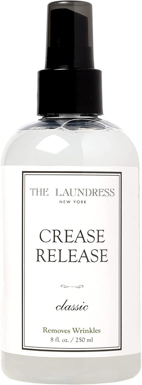 The Laundress - Crease Release, Classic Scented, Wrinkle Release Spray, Shirts, Suits, Curtains & More, Anti Wrinkle Spray for Clothes, Wrinkle Remover Spray, 8 fl oz