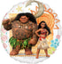 Moana Party Supplies 2nd Birthday Balloon Bouquet Decorations - Pink Number 2