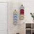 Keletop Hat Rack for Wall Baseball Cap Organizer Hanger (2 Pack) Modern Wooden Hat Holder Wall-Mounted Caps Display for Closet Door Bedroom Entryroom Laundry