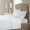 Comfort Spaces Coolmax Cooling Sheets Moisture Wicking Super Soft, Fade Resistant, 16" Deep Pocket, All Around Elastic - Warm Weather for Night Sweats, White Queen