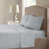 Comfort Spaces Coolmax Moisture Wicking Sheet Set Super Soft, Fade Resistant, 16" Deep Pocket, All Around Elastic - Warm Weather Cooling Sheets for Night Sweats, California King, Grey 4 Piece