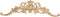 LXYUUM Wood Carved Long Onlay Applique Unpainted Frame Wood Appliques and Onlays for Furniture (04, 40x11cm/15.75x4.33inch)