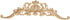 LXYUUM Wood Carved Long Onlay Applique Unpainted Frame Wood Appliques and Onlays for Furniture (04, 40x11cm/15.75x4.33inch)