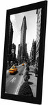 Americanflat 11x17 Picture Frame in Black - Legal Sized Paper Display - Composite Wood with Shatter Resistant Glass - Horizontal and Vertical Formats for Wall