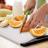 Extra Large Cutting Board, 14" Plastic Cutting Board for Kitchen Dishwasher Chopping Board with Juice Grooves Kitchen Cutting Board with Easy Grip Handle, Clear and Black,L, Kikcoin