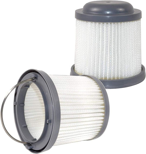 HQRP 2-Pack Washable Filter Compatible with Black & Decker BDH2000PL, BDH1600PL, BDH2020FLFH, BDH1620FLFH, BDH2020FL Flex Lithium Pivot Vac Vacuums, Replacement PVF110, 90552433, 90552433-01