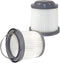 HQRP 2-Pack Washable Filter Compatible with Black & Decker BDH2000PL, BDH1600PL, BDH2020FLFH, BDH1620FLFH, BDH2020FL Flex Lithium Pivot Vac Vacuums, Replacement PVF110, 90552433, 90552433-01
