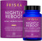 FRISKA Nightly Reboot | Digestive Enzymes and Probiotics Supplement | Promotes Better Digestion | Natural Sleep and Rest Aid | 30 Capsules