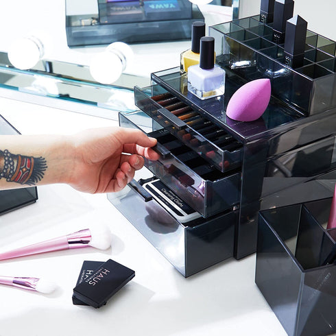 iDesign The Sarah Tanno Collection Cosmetic Organizer, Drawer Wide