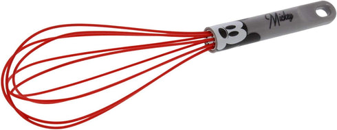 Disney Gray Mickey Mouse Silicone Whisk This Kitchen Whisk Features Mickey Mouse, Perfect for any Disney Fan Use as an Egg Whisk, For Cooking and Baking Measures 11.5 Inches