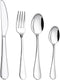 VIVANI 16 Piece Silverware Set, Flatware Sets for 4, Cutlery Set, Kitchen Utensil Sets, Spoons and Forks Set (V002)