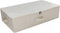 iwill CREATE PRO Underbed Storage Cube with Lid, Underbed Shoe Organizer Basket, Garment Storage Boxes, Beige