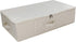 iwill CREATE PRO Underbed Storage Cube with Lid, Underbed Shoe Organizer Basket, Garment Storage Boxes, Beige