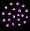 FLCSIed 10ft 40LED Decorative Amethyst LED String Lights Battery Operated with Remote 10 ft 40 LEDs Natural Crystal String Lights for Bedroom Party Indoor Birthday Wedding Decoration (40LEDS)