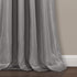 Lush Décor Night Sky Panel for Living, Bedroom, Dining Room (Single Curtain), 84" x 42", Grey and Black