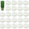 FagusHome 8 inch Big Silk Hydrangea Heads Artificial Flowers Heads with Stems 25 Pcs Fake Hydrangea Flowers for D©cor
