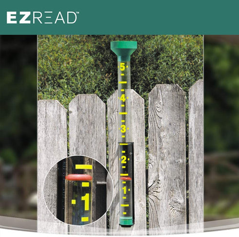 Headwind Consumer Products EZRead - Jumbo EZRead Rain Gauge with Float 820-0002 - Easy to Read, Waterproof,for Outdoor Use, 26 Inches Tall